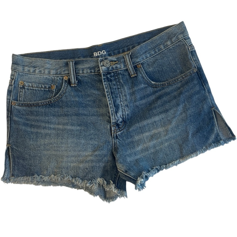 BDG Urban Outfitters Mid Rise Breezy Cutoff Denim Summer Casual Short Women's 28